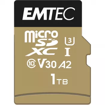 Emtec 1 TB MicroSDXC UHS-I geheugenkaart ECMSDM1TXC10SP