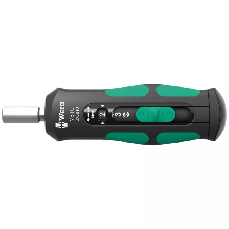 Wera 7510 Kraftform Safe-Torque Speed momentschroevendraaier, 1-3 Nm, 1/4″