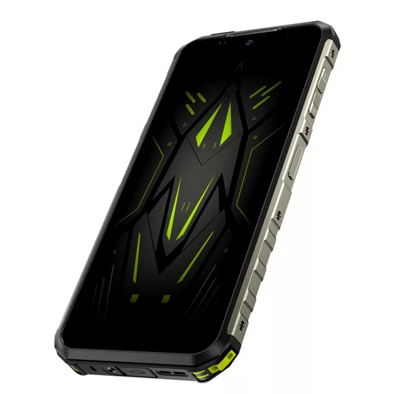 Robuuste smartphone UleFone Armor 22 4G, 9 GB RAM, 128 GB opslag, IP69K, groen