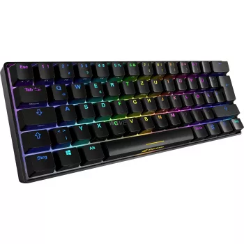SKILLER SGK50 S4, gaming-toetsenbord zwart, PT-indeling, Kailh Red