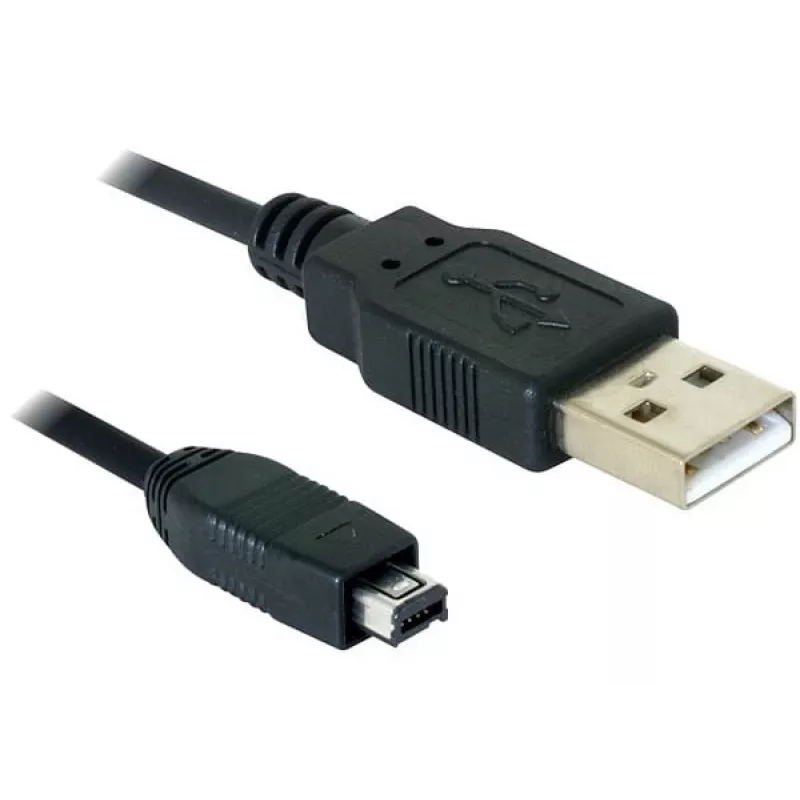 USB-kabel DeLOCK 2.0 mini 4-pins Hirose 1,5 m