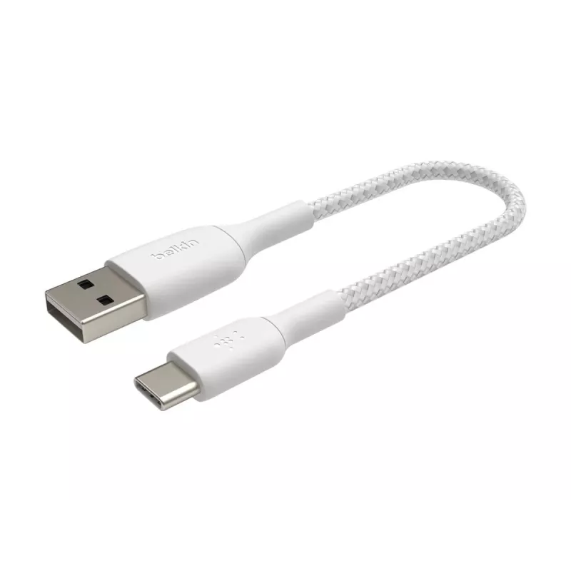 USB-kabel Belkin CAB002BT0MWH 0,15 m USB A USB C wit