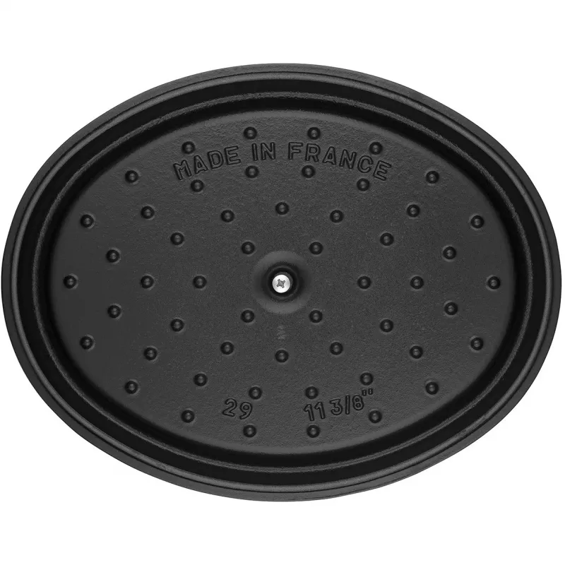 Braadpan Staub 40509-509-0 12 L gietijzer zwart