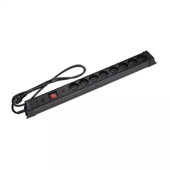 Overspanningsbeveiliging Hawk HWPS801BK 1,5 m netsnoer, model HWPS801BK