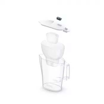 Brita Aluna 2,4l kan + 2 Maxtra-cartridges wit
