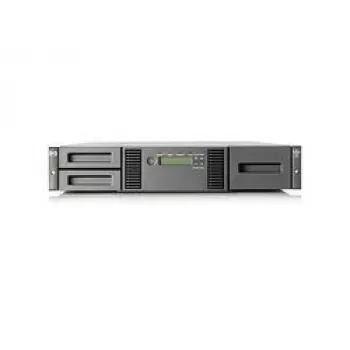 Hewlett Packard Enterprise HPE StorageWorks MSL2024 – tapebibliotheek – LTO Ultrium – maximaal aantal drives: 2 – rack – rackmontabel – 2U – barcodelezer – voor ProLiant DL120