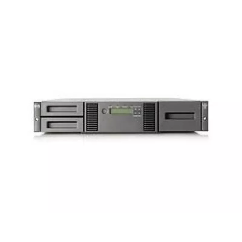 Hewlett Packard Enterprise HPE StorageWorks MSL2024 – tapebibliotheek – LTO Ultrium – maximaal aantal drives: 2 – rack – rackmontabel – 2U – barcodelezer – voor ProLiant DL120