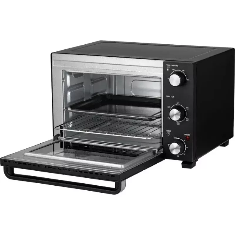 Elektrische tafeloven MPM MPE-17/T – 48 L, 1800 W, hetelucht, thermostaat, draaispit