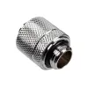 Alphacool HF aansluiting recht G1/4 inch AG naar 13/10 mm - chroom zilver