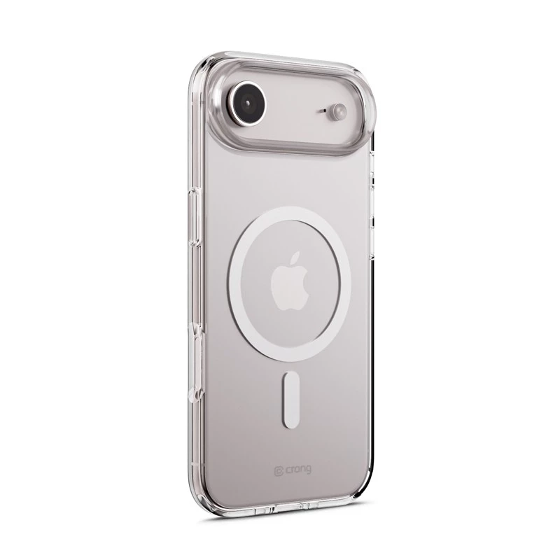 Beschermende MagSafe-hoes Crong voor iPhone Air transparant