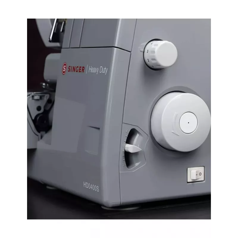 SINGER naaimachine HD0405 elektrisch zilver Heavy-Duty