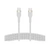 Belkin BOOSTCHARGE PRO Flex USB-kabel 1 m USB 2.0 USB C wit (CAB011BT1MWH)