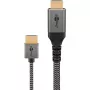 Plus Slim High-Speed-HDMI-kabel met Ethernet, 8K @ 60Hz grijs, 2 meter