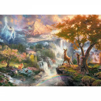 Schmidt Spiele Disney Bambi puzzel 1000 stukjes, breedte 693 mm, vanaf 12 jaar