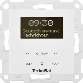 TechniSat DigitRadio UP 55 - DAB-radio - 2 x 2 watt - wit (0001/3901)