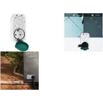 LogiLink ET0013 - stopcontact - bedraad - wit