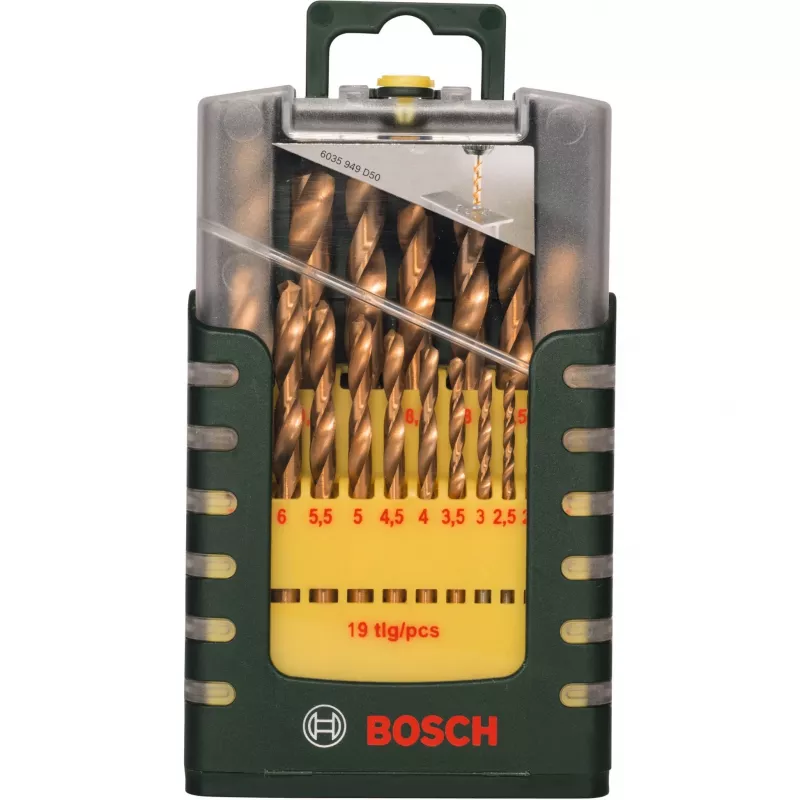 Bosch Prom 19-delig metaalboor HSS-TiN | 2607017152 boorset 19 stuks