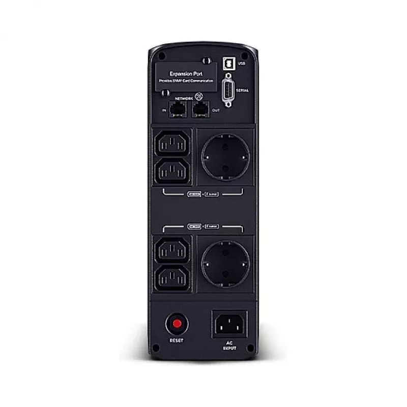 CyberPower CP1600EIPFCLCD noodstroomvoorziening (UPS) line-interactive 1,6 kVA 1000 W 6 AC-uitgangen