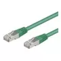 Wentronic Goobay CAT 5e patchkabel, F/UTP, groen, 10 m - CCA koper-mix (50185)