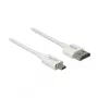 HDMI-kabel DeLOCK 85147 0,25 m Type-A naar Type-D wit