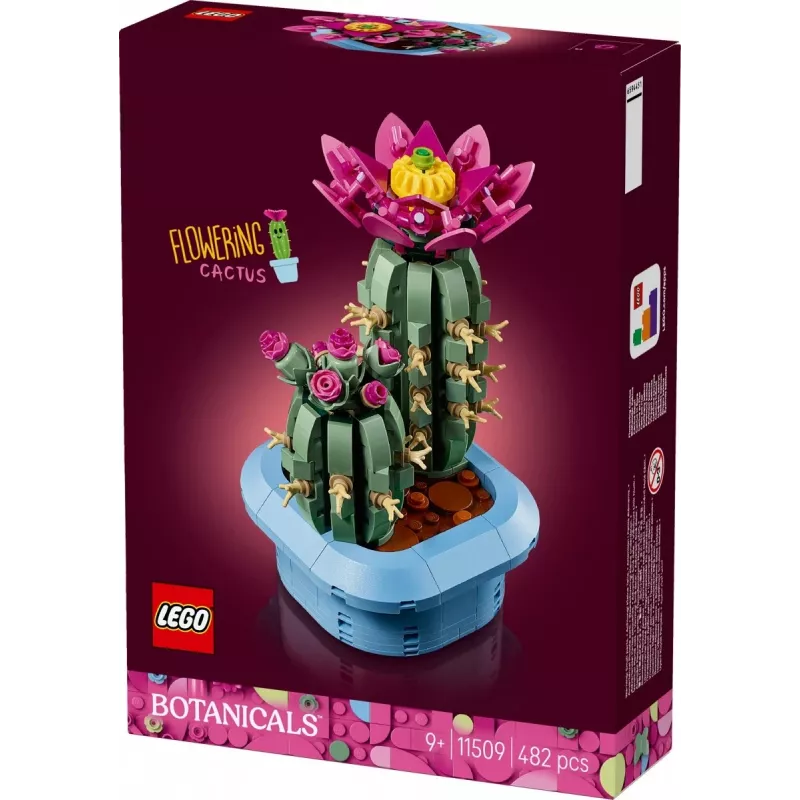 LEGO BOTANICALS 11509 Bloeiende cactus