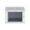 Wandgemonteerde rackbehuizing DIGITUS Dynamic-N 7U 19 inch 600x600 mm, ongemonteerd, IP20, slot met sleutel
