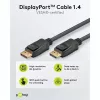 DisplayPort-kabel Goobay 74779 3 m zwart G-Sync FreeSync