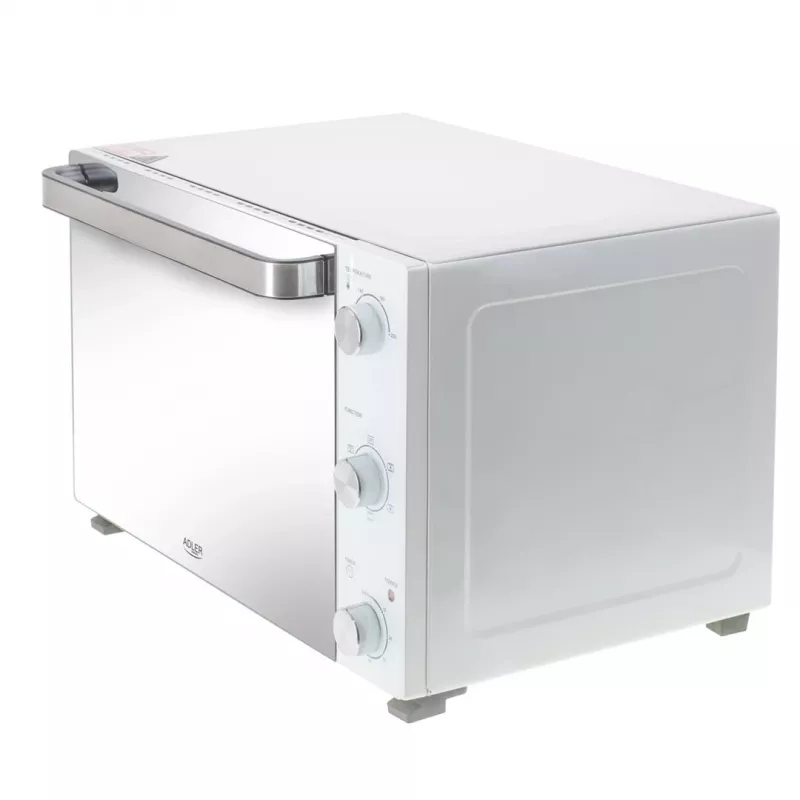 Elektrische tafeloven Adler AD 6027, 48 L inhoud, 1800 W, wit