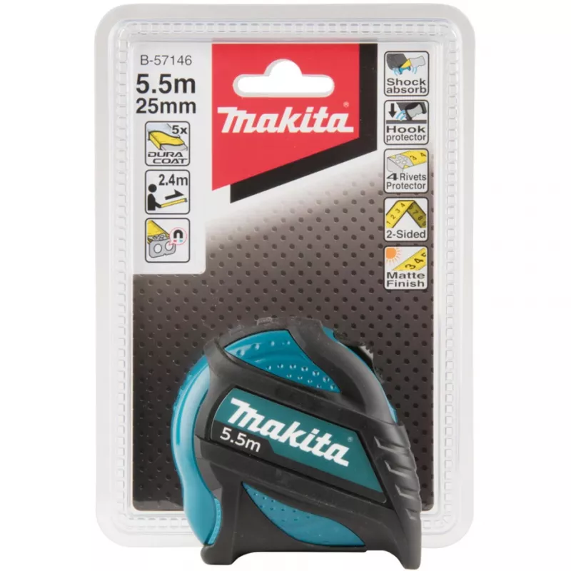 Makita B-57146 rolmaat, 5,5 m