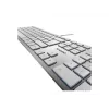 CHERRY KC 6000 toetsenbord slank universeel USB QWERTZ Duits zilver