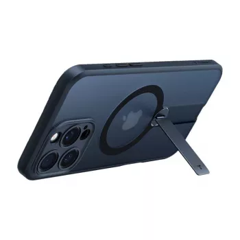 Torras Pstand Spin case voor iPhone 16 Pro Max (zwart)