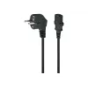Gembird PC-186 stroomkabel zwart 1,8 m CEE7/4 C14 koppeling