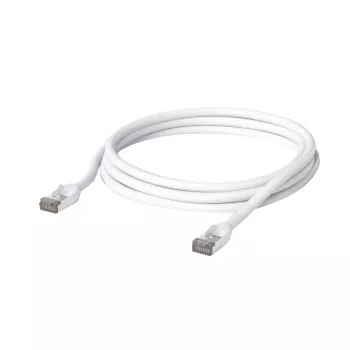 Netwerkkabel Ubiquiti UACC-CABLE-PATCH-OUTDOOR-3M-W RJ-45 Cat5e 3 m wit S/UTP TPE