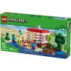 LEGO Minecraft set 21275 TNT junglehuis bouwspeelgoed, 287 onderdelen, 2 minifiguren, vanaf 8 jaar