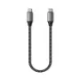Satechi - USB-kabel - USB-C (M) naar USB-C (M) - 25 cm - USB-voeding (100 W) (ST-TCC10M)