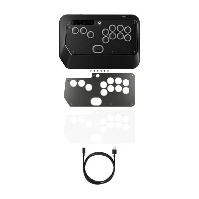 Bedrade gaming-controller HyperX Clutch Tachi voor Xbox, zwart, 846 g, USB-C naar USB-A