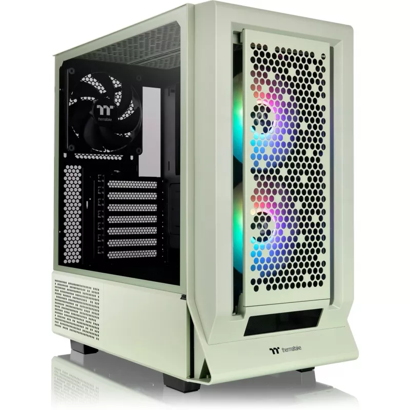 Ceres 350 MX, Tower-behuizing Lichtgroen, gehard glas x 2