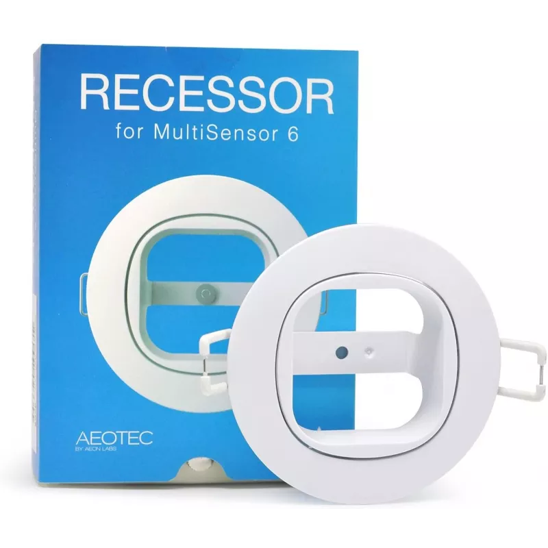 Recessor AEOTEC DSE010 voor MultiSensor 6/7 TriSensor — montageaccessoire voor AEOTEC MultiSensor
