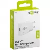USB-C PD GaN slanke snellader (30 W) (wit)