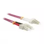 Synergy 21 5,0m OM4 LC - SC - LC - SC - mannelijk/mannelijk - OM4 - violet (S216296)