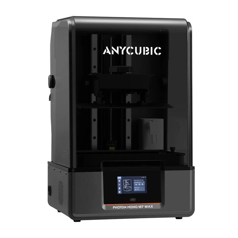 Anycubic Photon Mono M7 Max hars-3D-printer, 7K LCD, groot bouwvolume, zwart