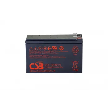 CSB Battery accu 12V, 9Ah, AGM | UPS12460F2 | 460 W