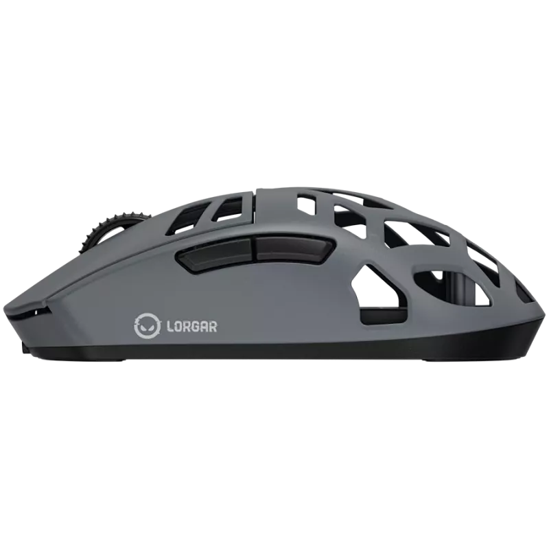 LORGAR MSE90W, magnesiumlegering draadloze gaming-muis Elite, donkergrijs