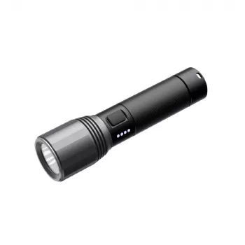 Zaklamp Nextool T10 — 2000 lm, 220 m straal, USB‑C, IPX7, aluminium behuizing, 152 mm