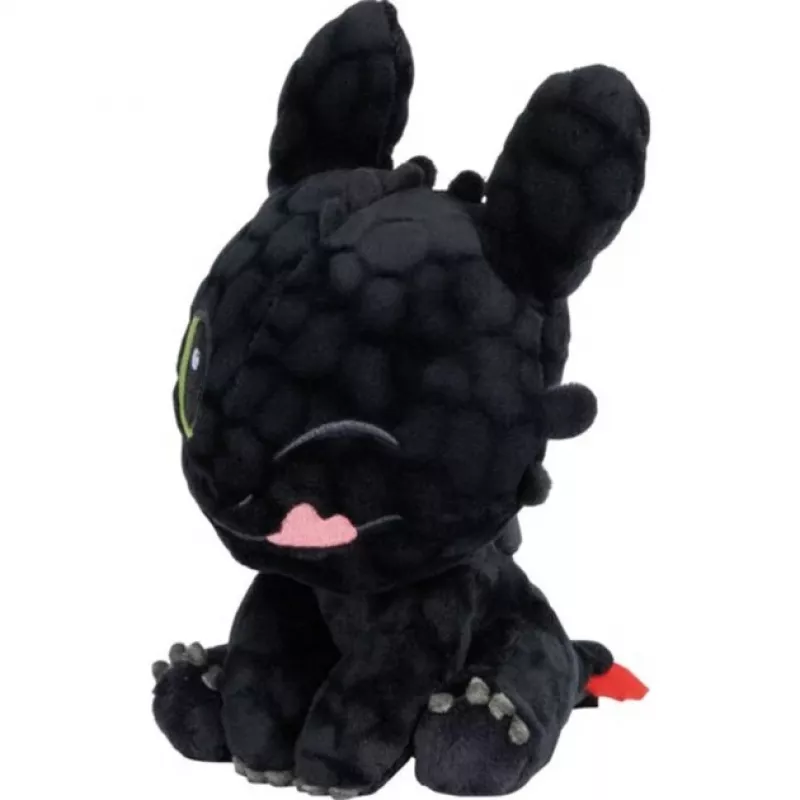 Dragons: Toothless, blij, knuffeldier 18 cm