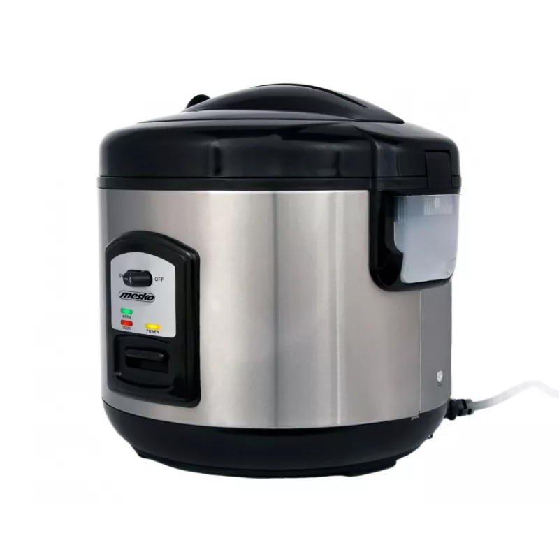 Mesko MS 6411 rijstkoker zwart, RVS 1000 W