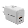 GaN-oplader QOLTEC 51823 20W USB-voeding, 5V/20V uitgang