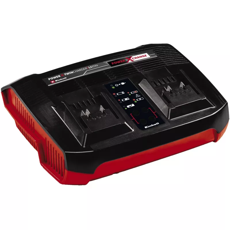 Oplaadset Einhell 2x 4.0Ah Twincharger AC LED