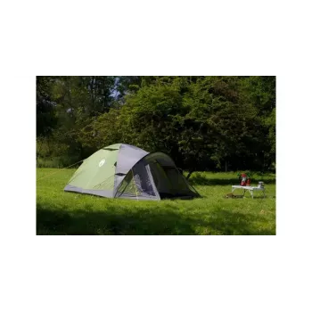 Koepeltent Coleman Darwin 3+ 3 personen Grijs Khaki Harde stokken