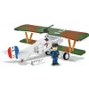 Constructieset Cobi Blocks Nieuport 17 C.1 277 stuks — modelvliegtuigbouwpakket, verzamelbaar steekblokjesset